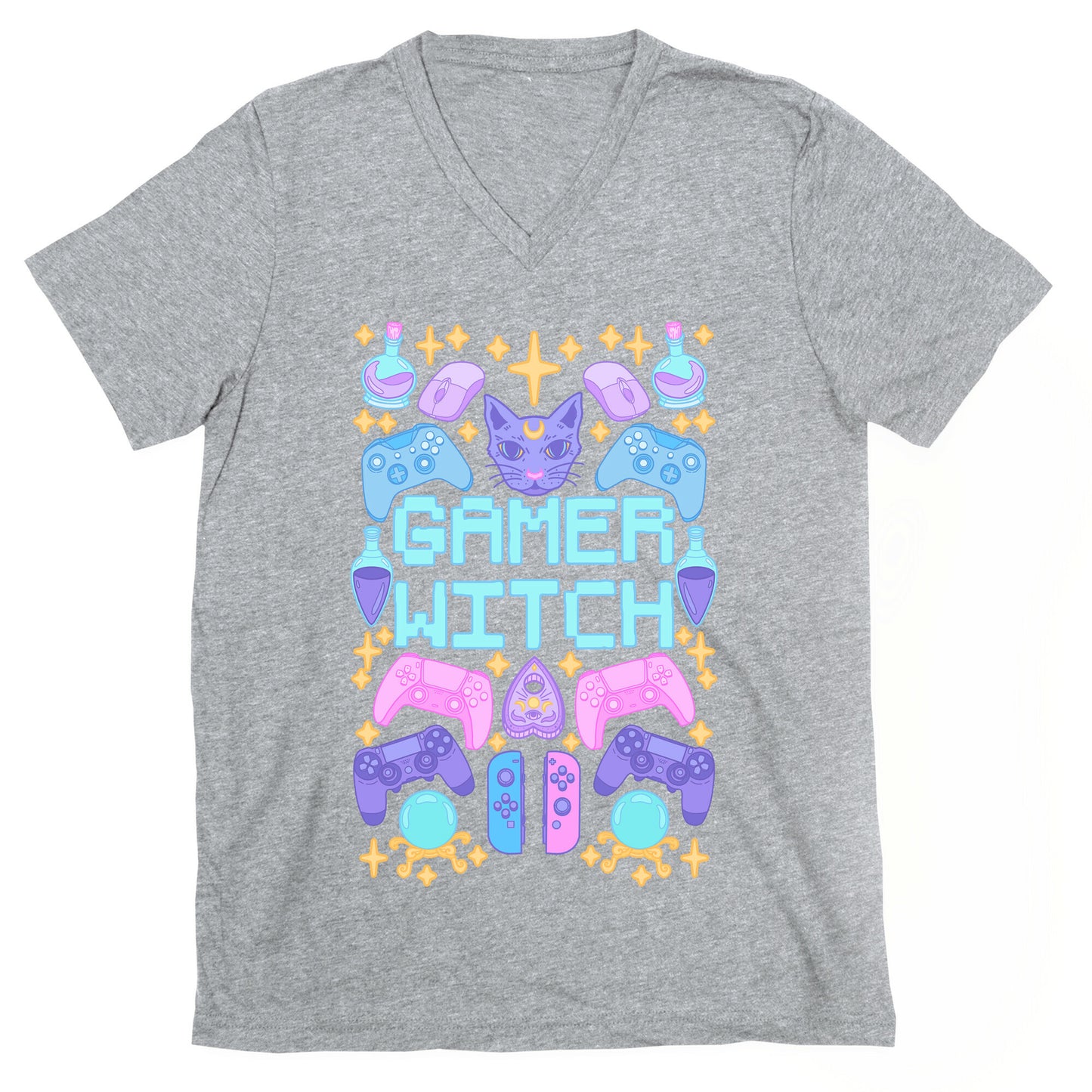 Gamer Witch V-Neck