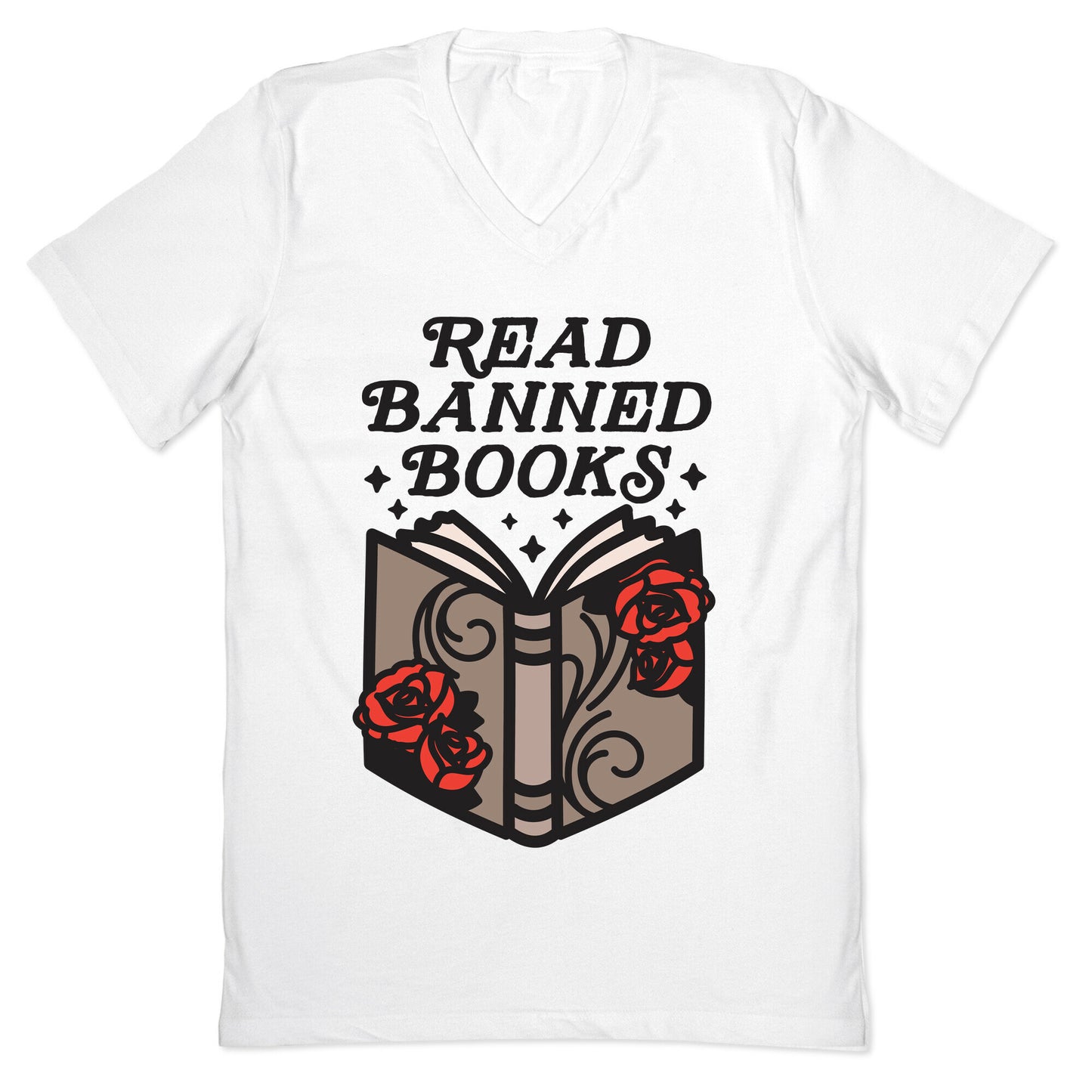 Read Banned Books V-Neck