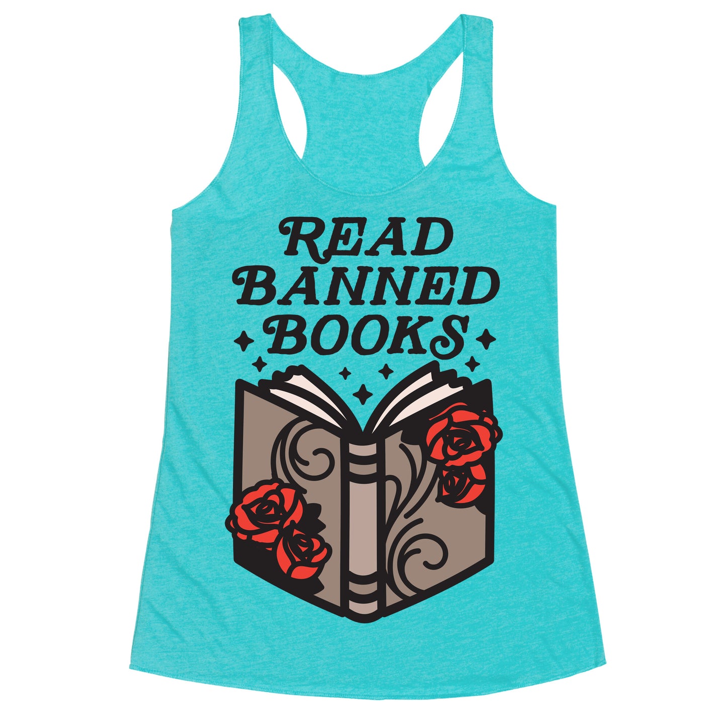 Read Banned Books Racerback Tank