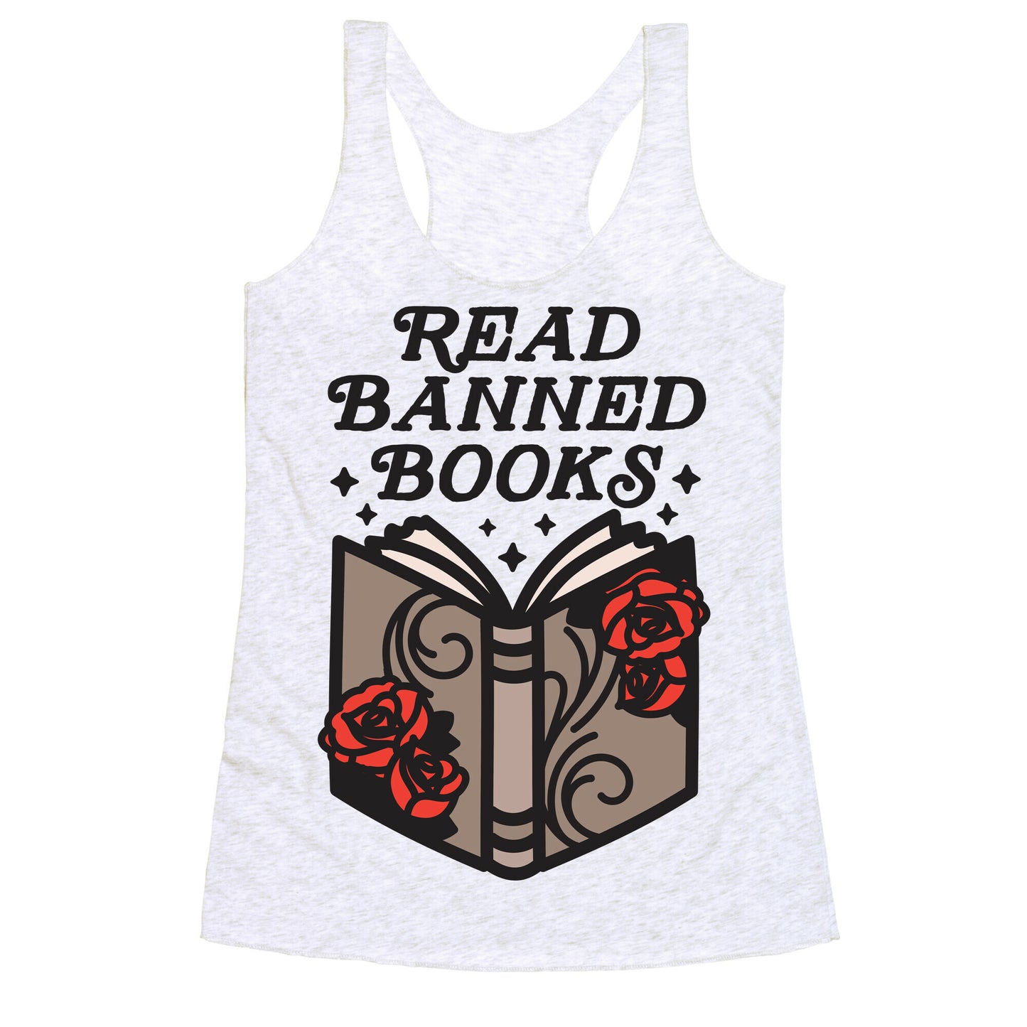 Read Banned Books Racerback Tank