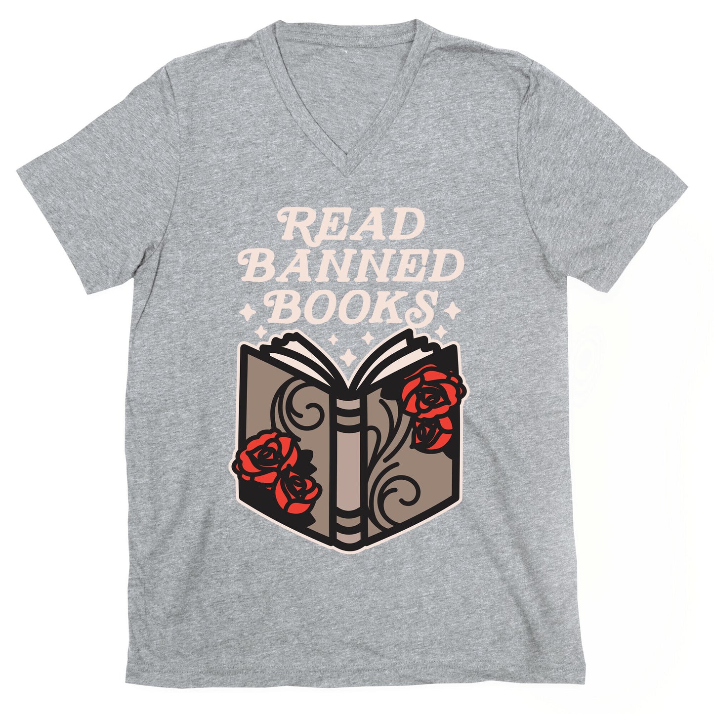Read Banned Books V-Neck