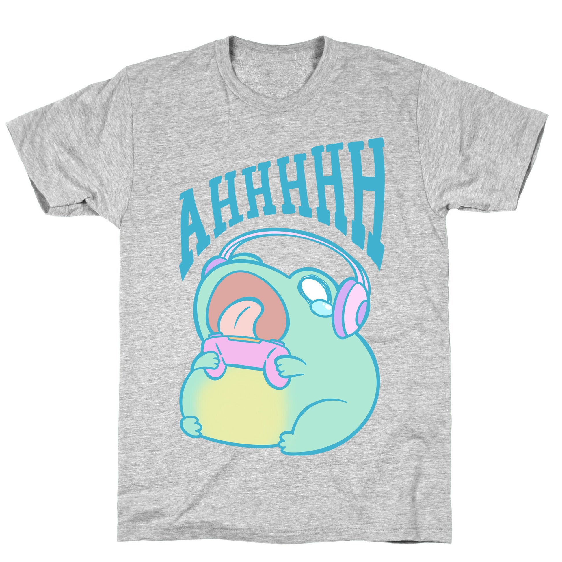 Gamer Frog Scream T-Shirt