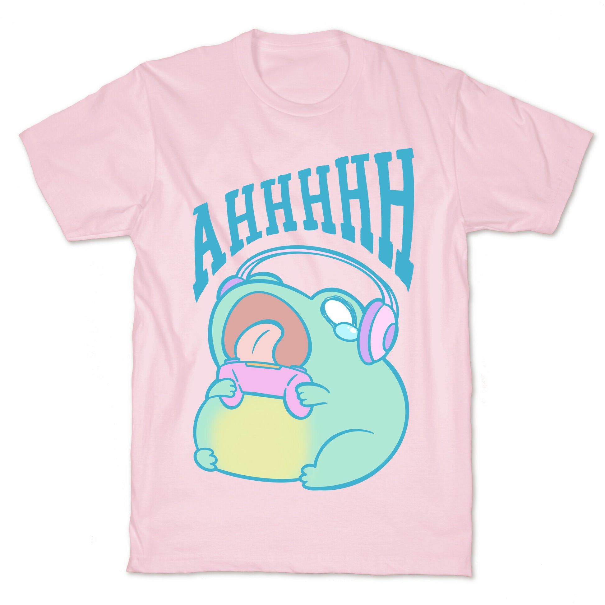 Gamer Frog Scream T-Shirt