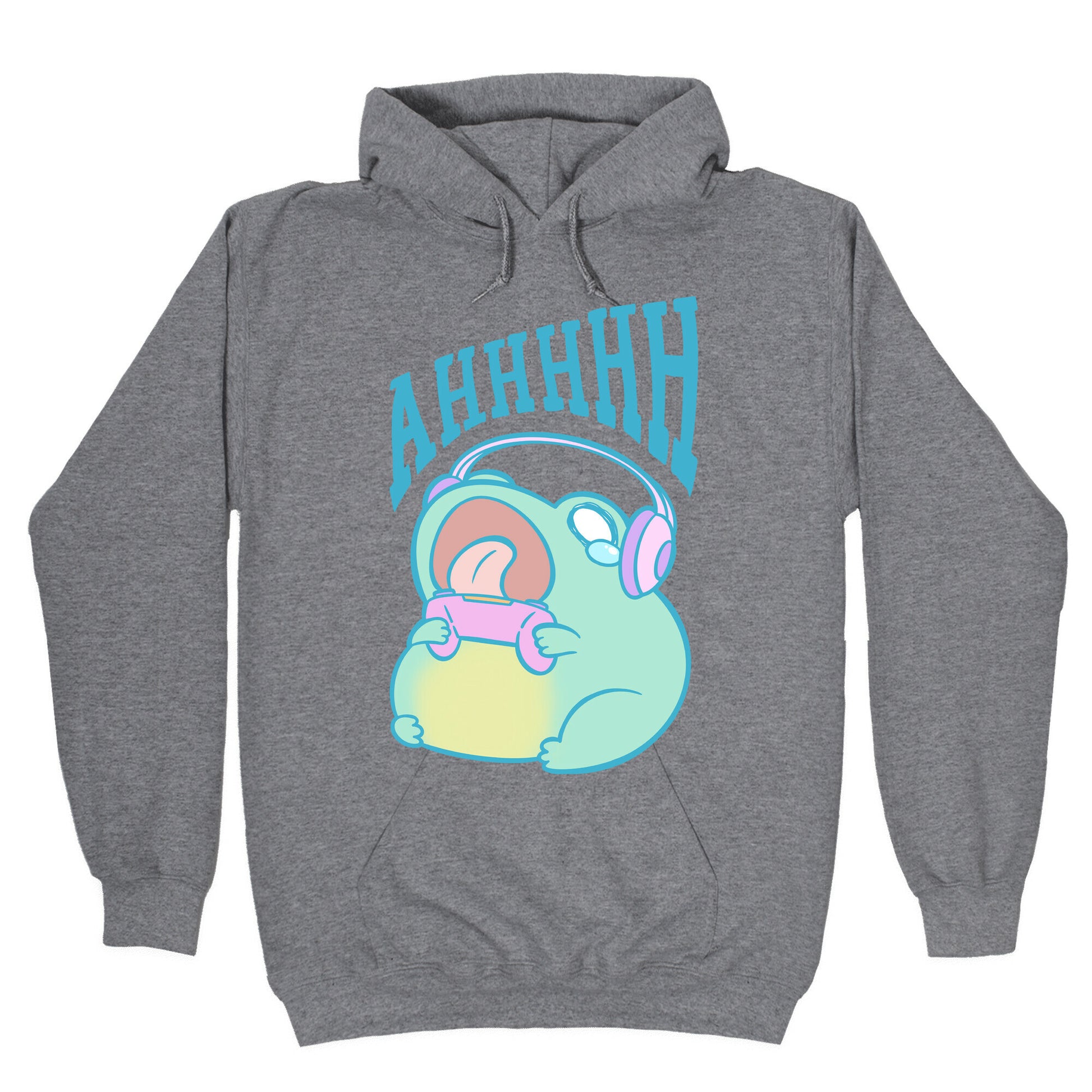 Gamer Frog Scream Hoodie