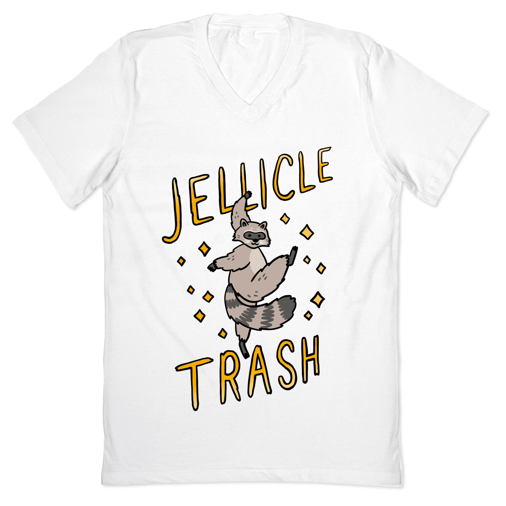 Jellicle Trash Raccoon V-Neck