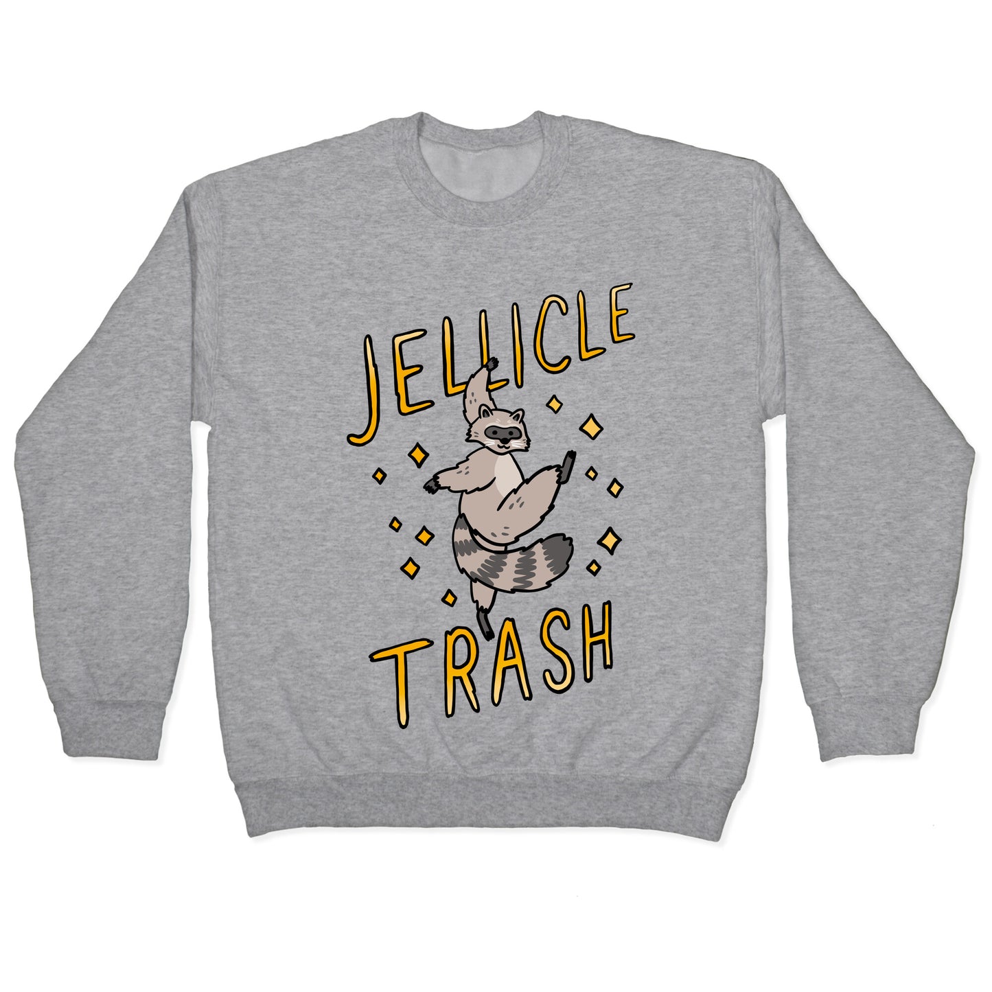 Jellicle Trash Raccoon Crewneck Sweatshirt