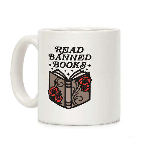 Read Banned Books Coffee Mug