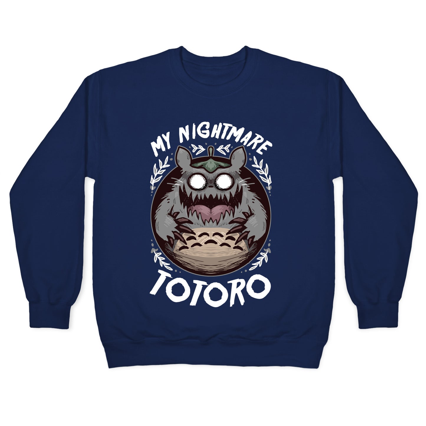 My Nightmare Totoro Crewneck Sweatshirt