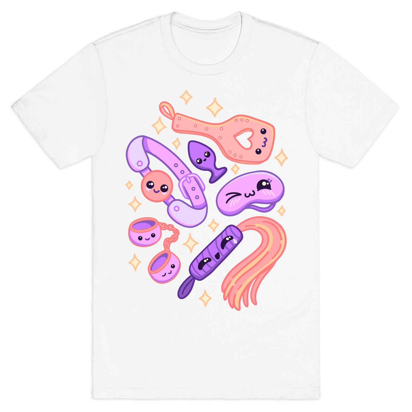 Kinky Kawaii Pattern T-Shirt