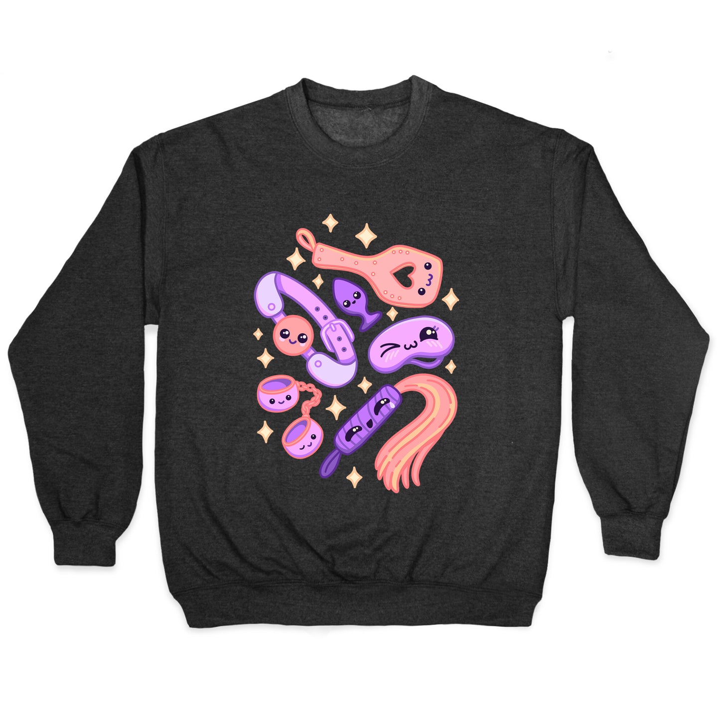 Kinky Kawaii Pattern Crewneck Sweatshirt