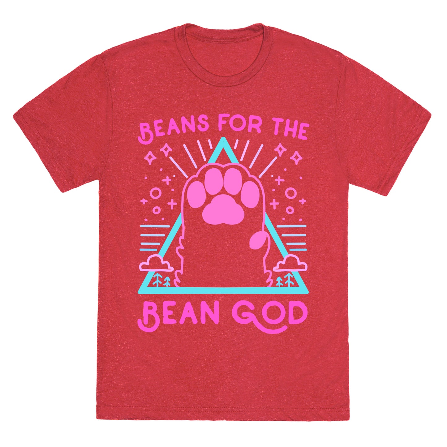 Beans For The Bean God Unisex Triblend Tee