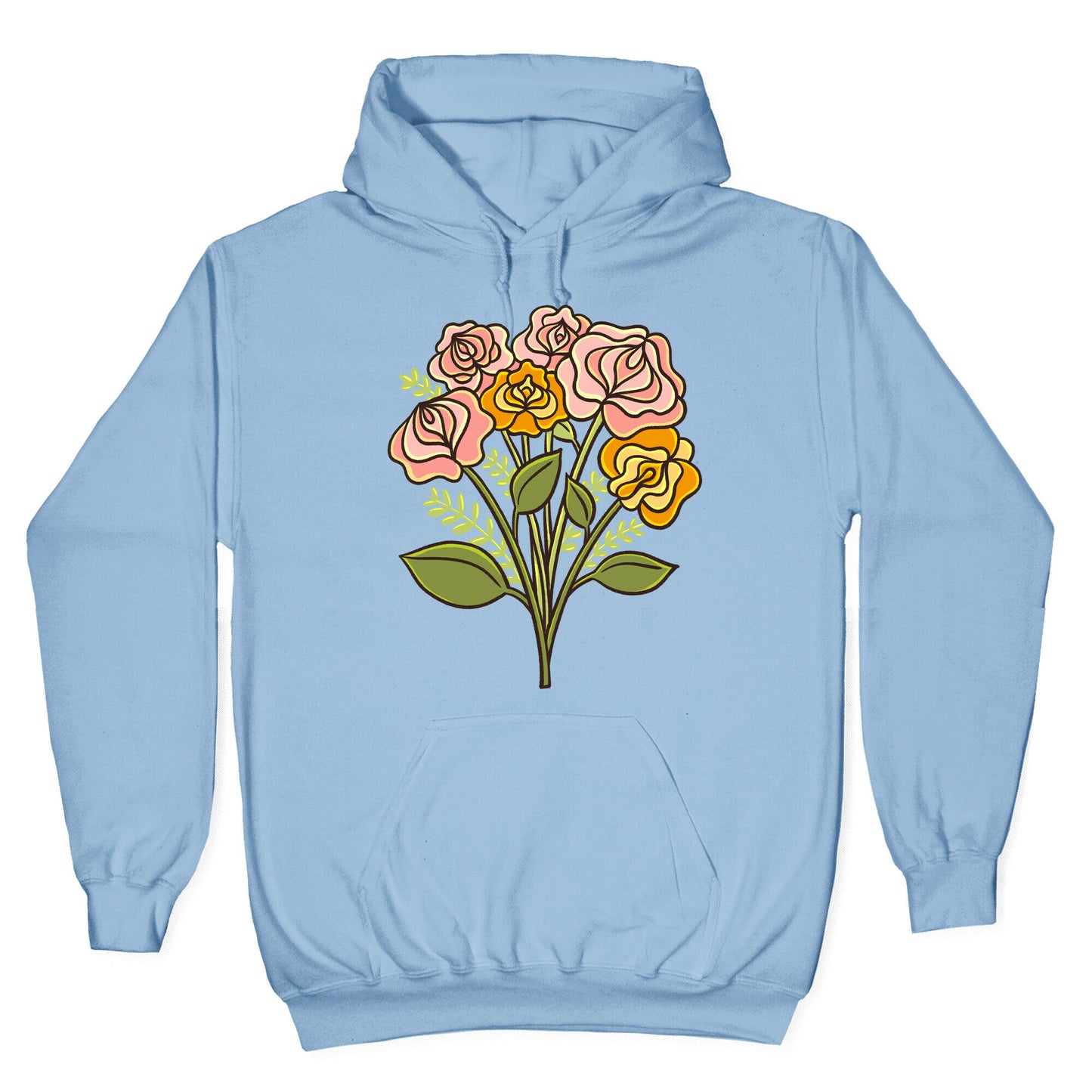 Vulva Bouquet Hoodie