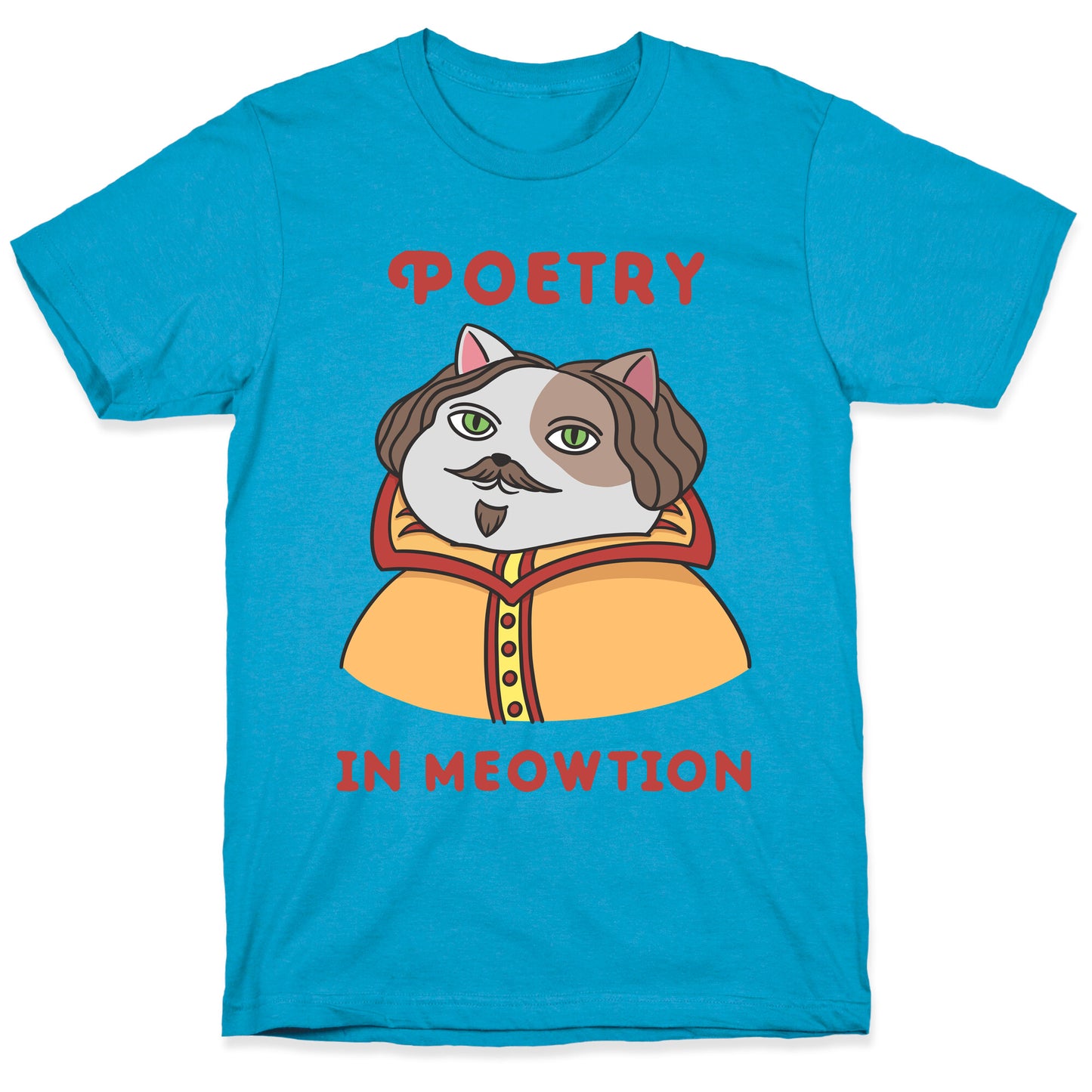 Poetry In Meowtion Parody Unisex Triblend Tee