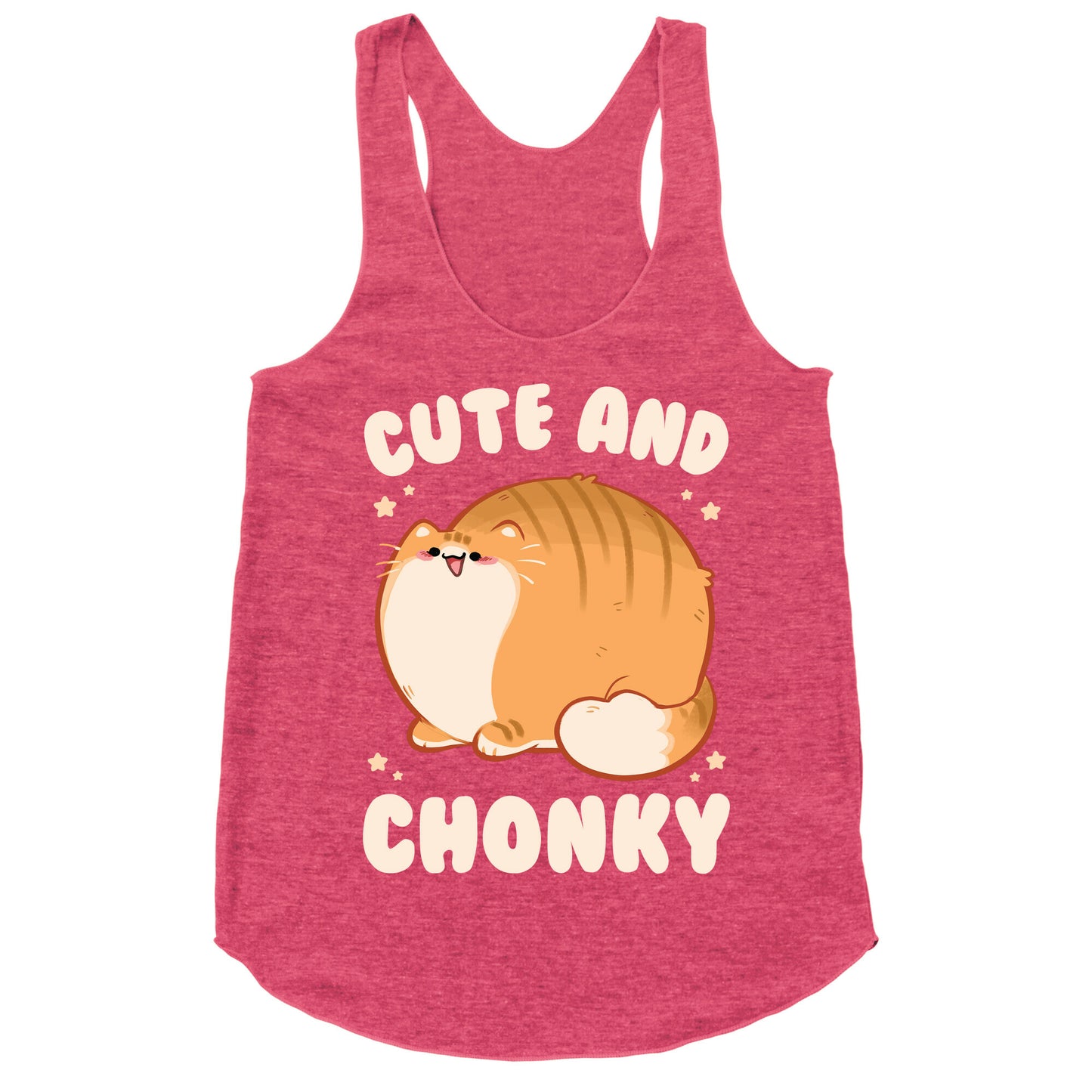 Cute and Chonky Racerback Tank