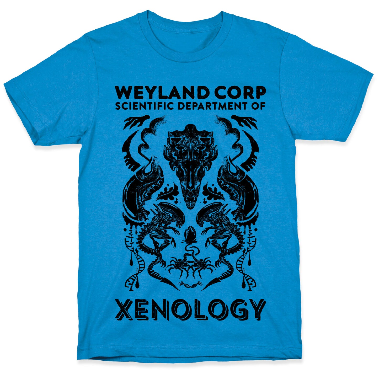 Weyland Corp Scientific Department Of Xenology T-Shirt