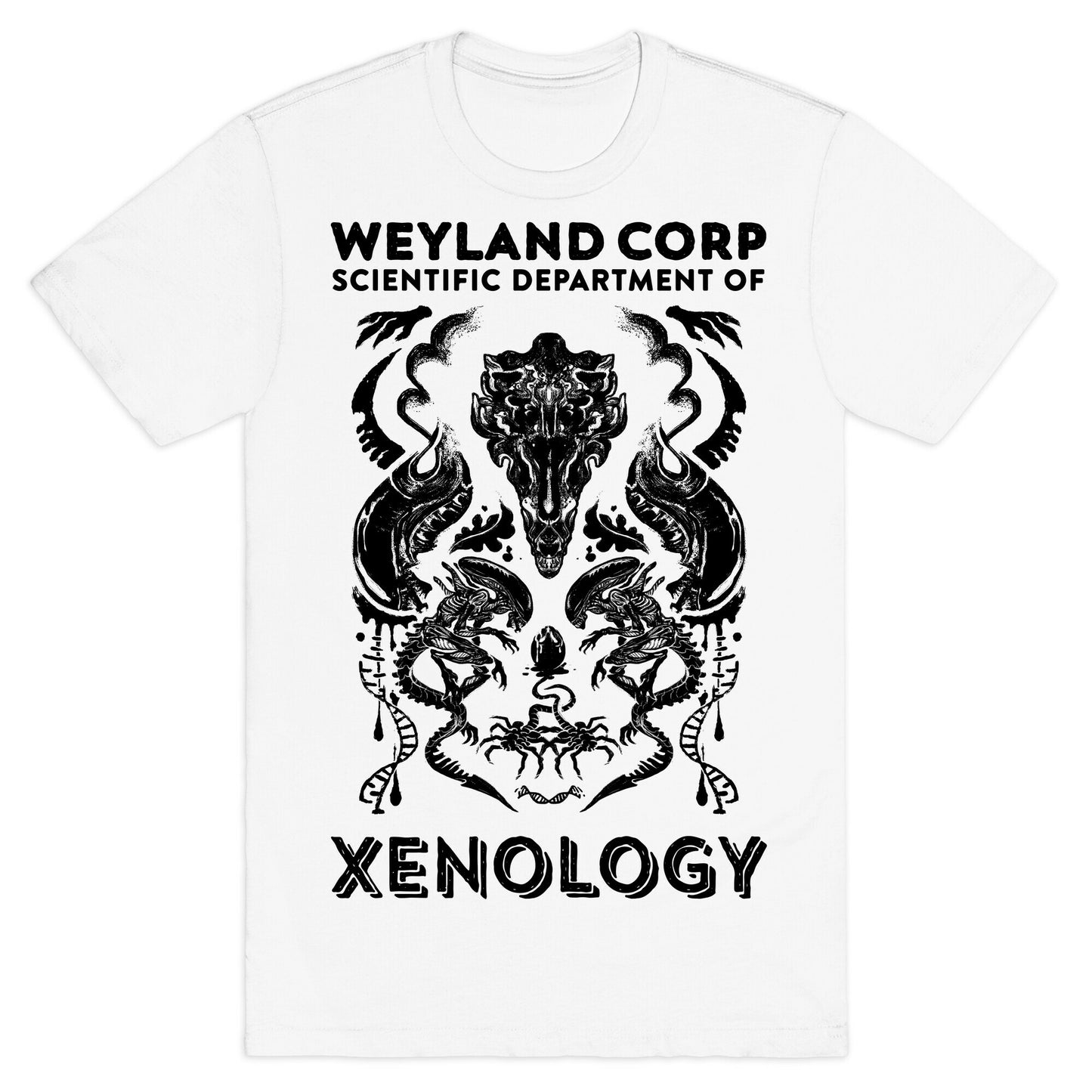 Weyland Corp Scientific Department Of Xenology T-Shirt