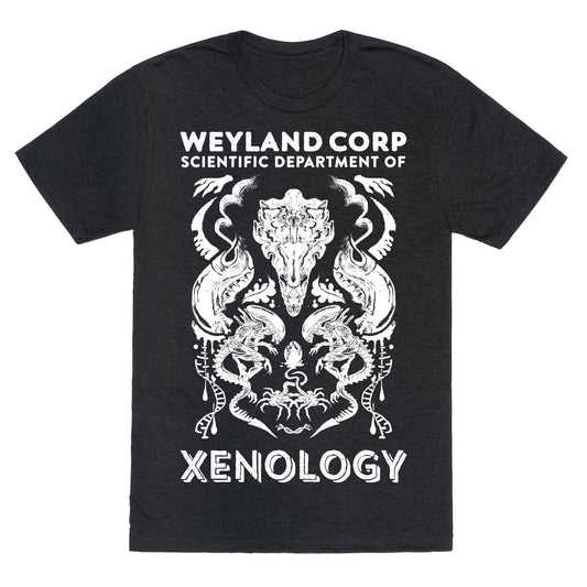 Weyland Corp Scientific Department Of Xenology Unisex Triblend Tee