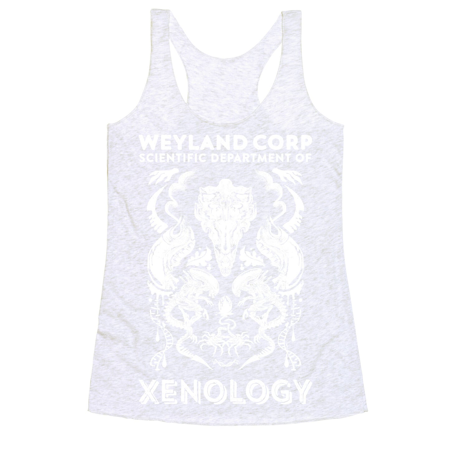 Weyland Corp Scientific Department Of Xenology Racerback Tank