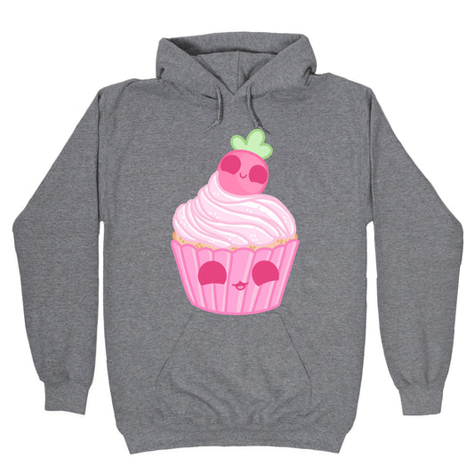 Kawaii Strawberry Cupcake Hoodie