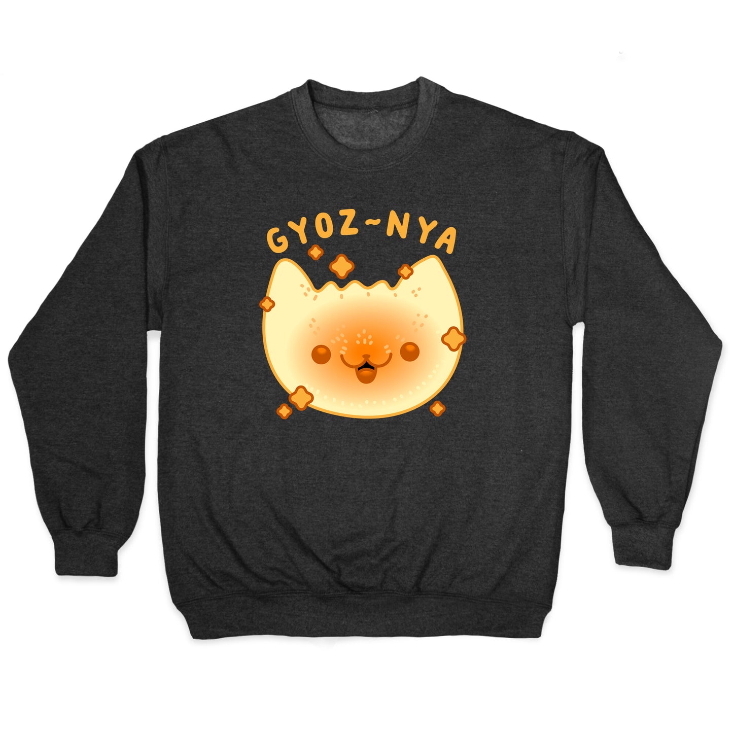 Gyoz~nya (Cat Gyoza) Crewneck Sweatshirt