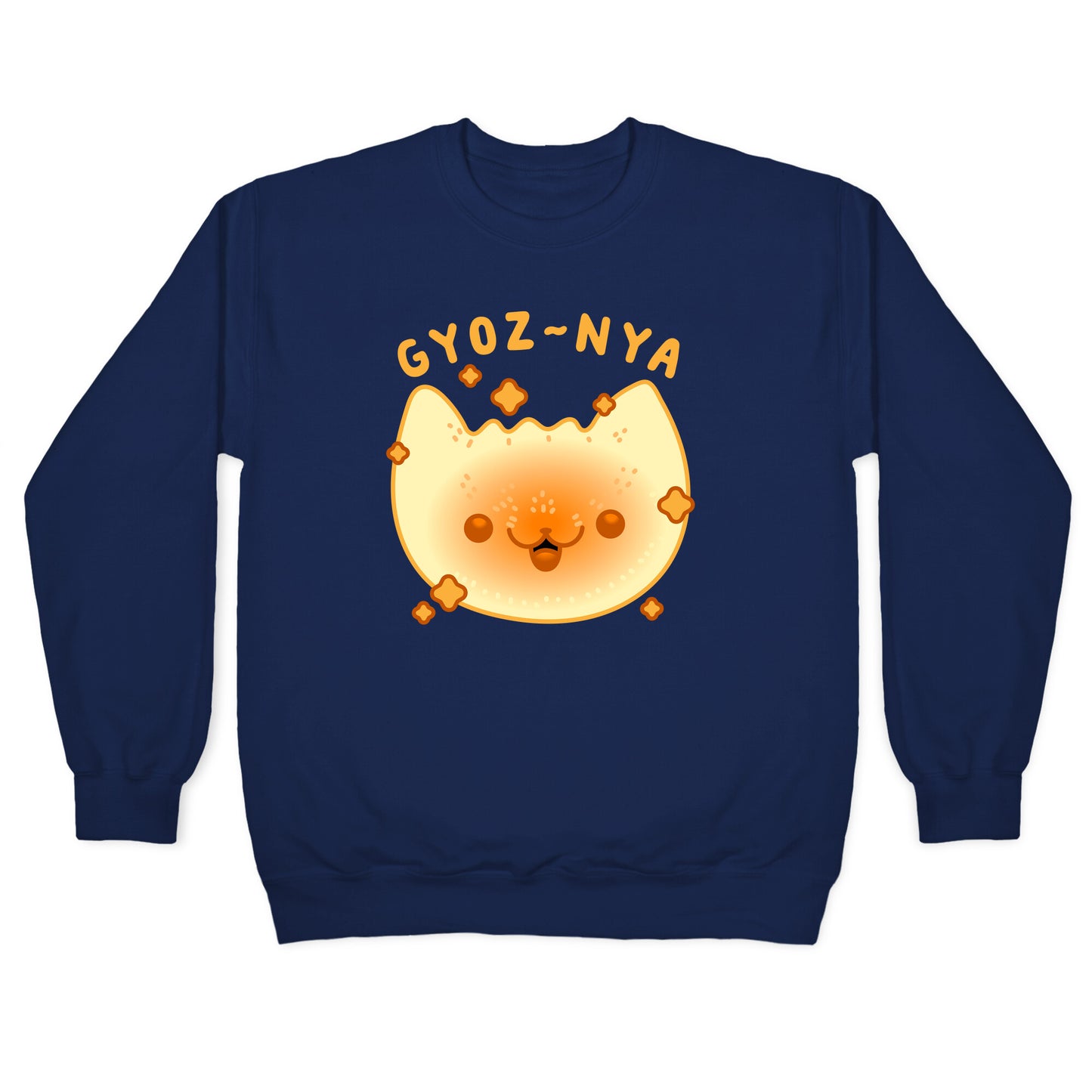 Gyoz~nya (Cat Gyoza) Crewneck Sweatshirt