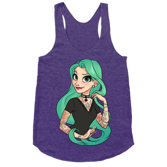 Punk Rapunzel Racerback Tank