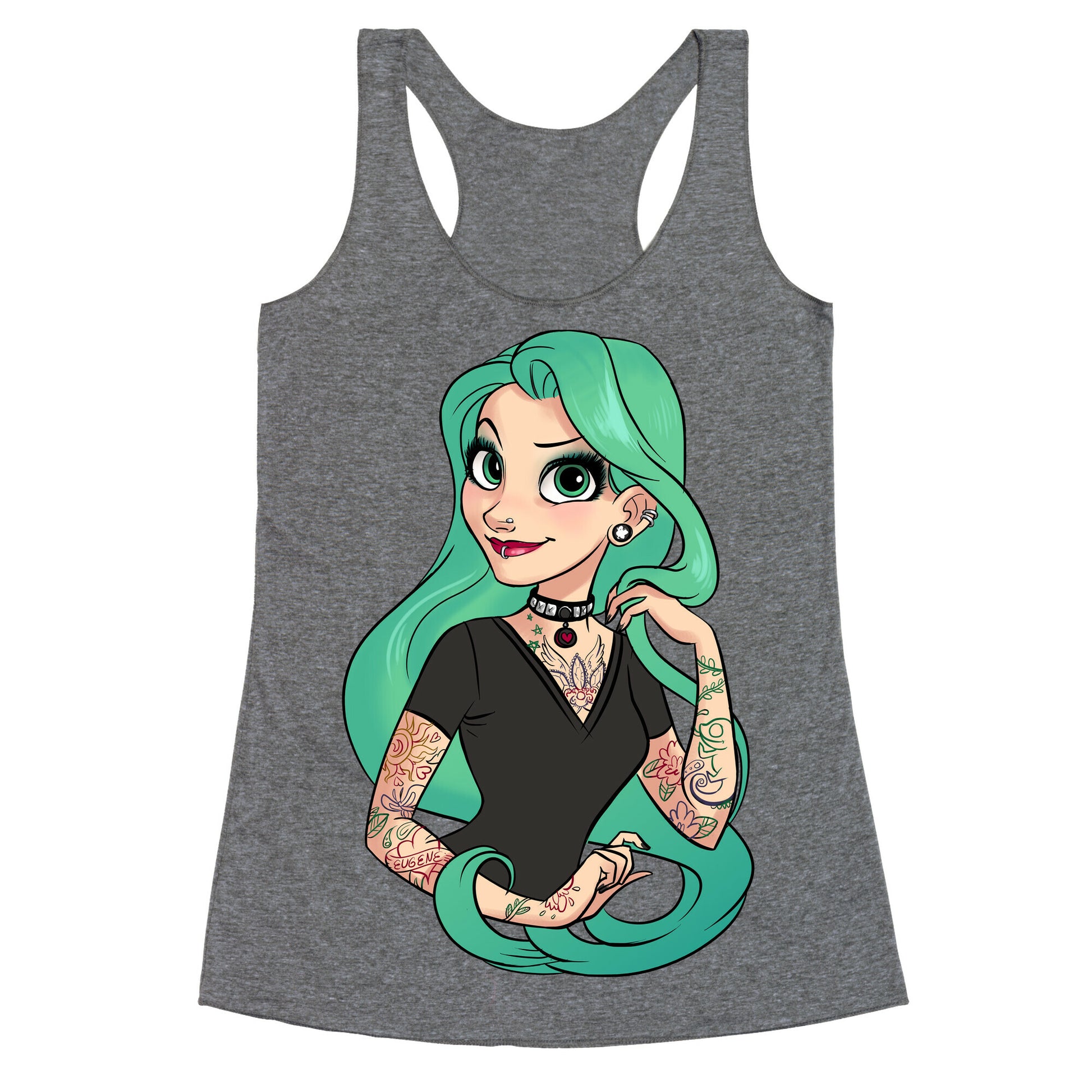 Punk Rapunzel Racerback Tank