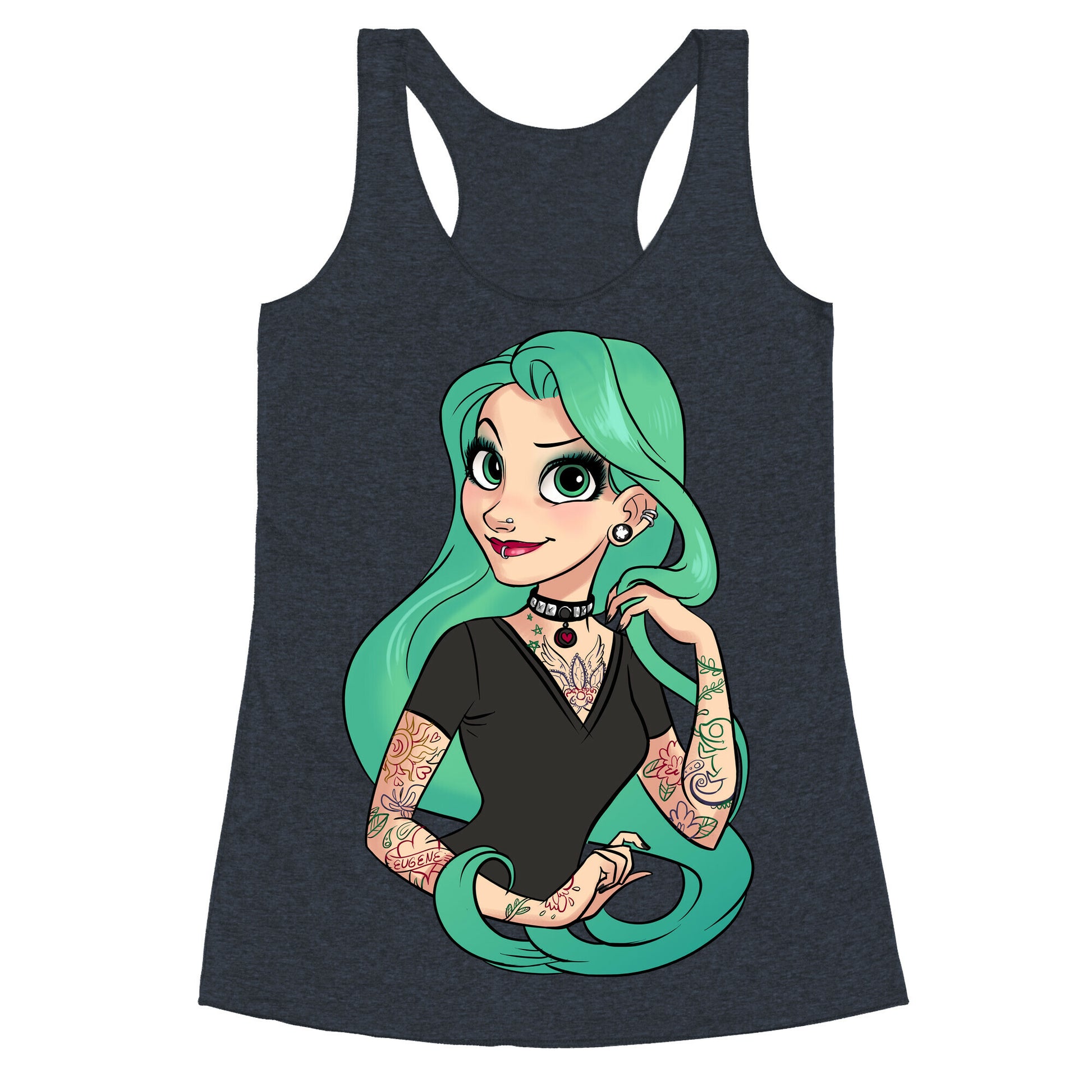 Punk Rapunzel Racerback Tank