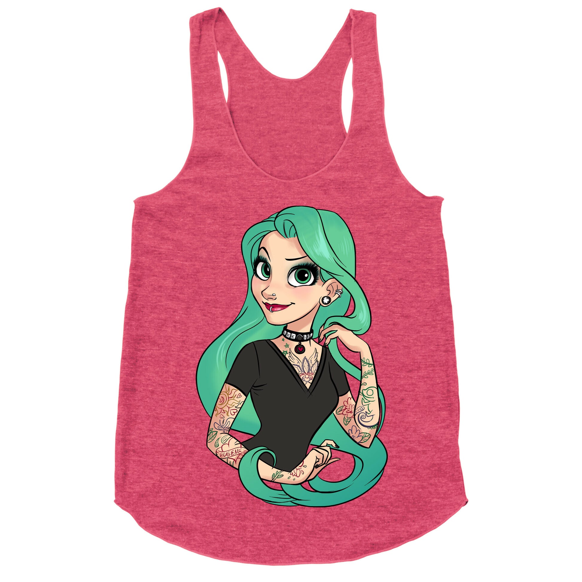 Punk Rapunzel Racerback Tank
