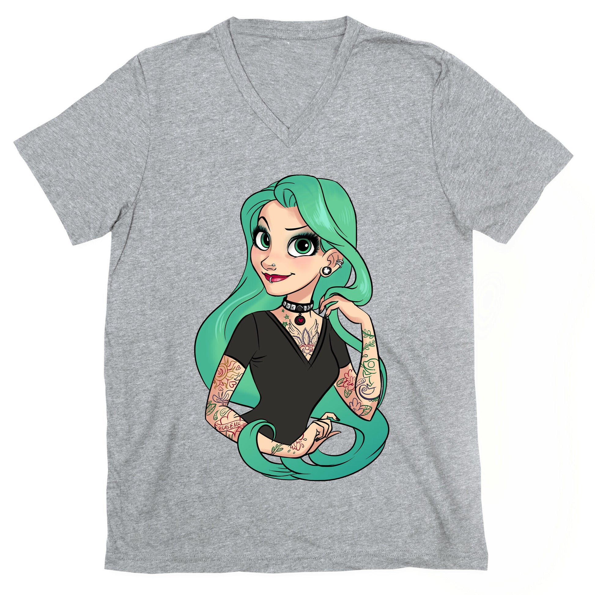 Punk Rapunzel V-Neck