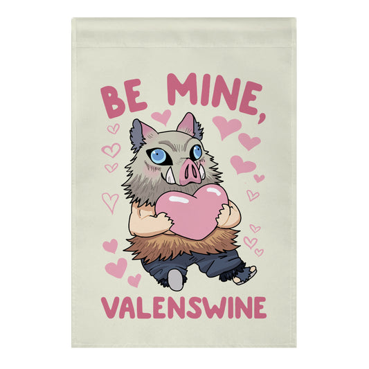 Be Mine, Valenswine Garden Flag
