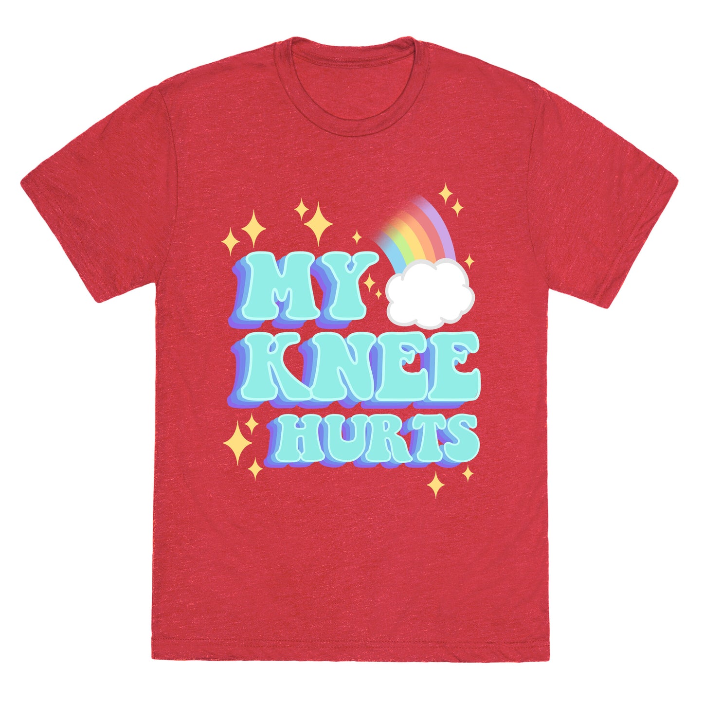 My Knee Hurts Unisex Triblend Tee