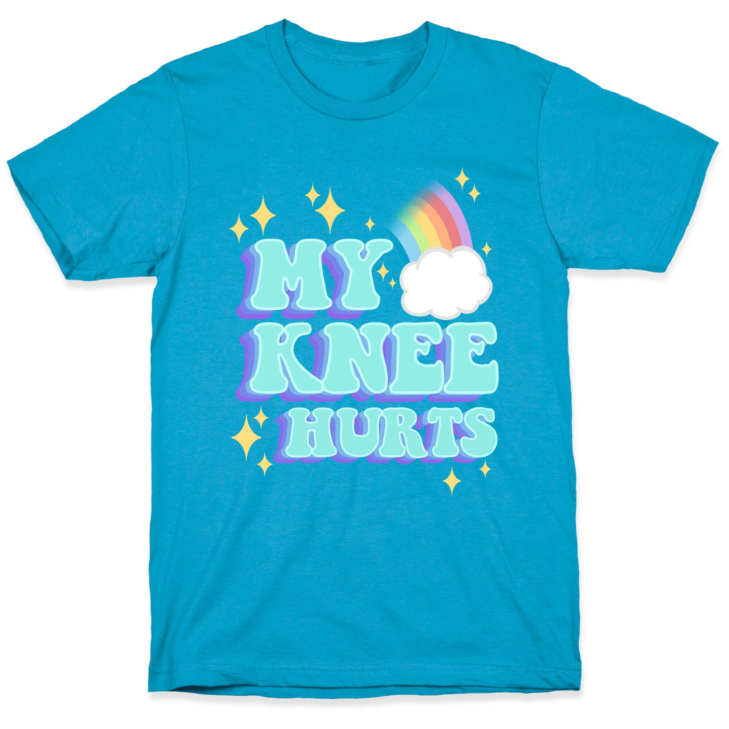 My Knee Hurts Unisex Triblend Tee