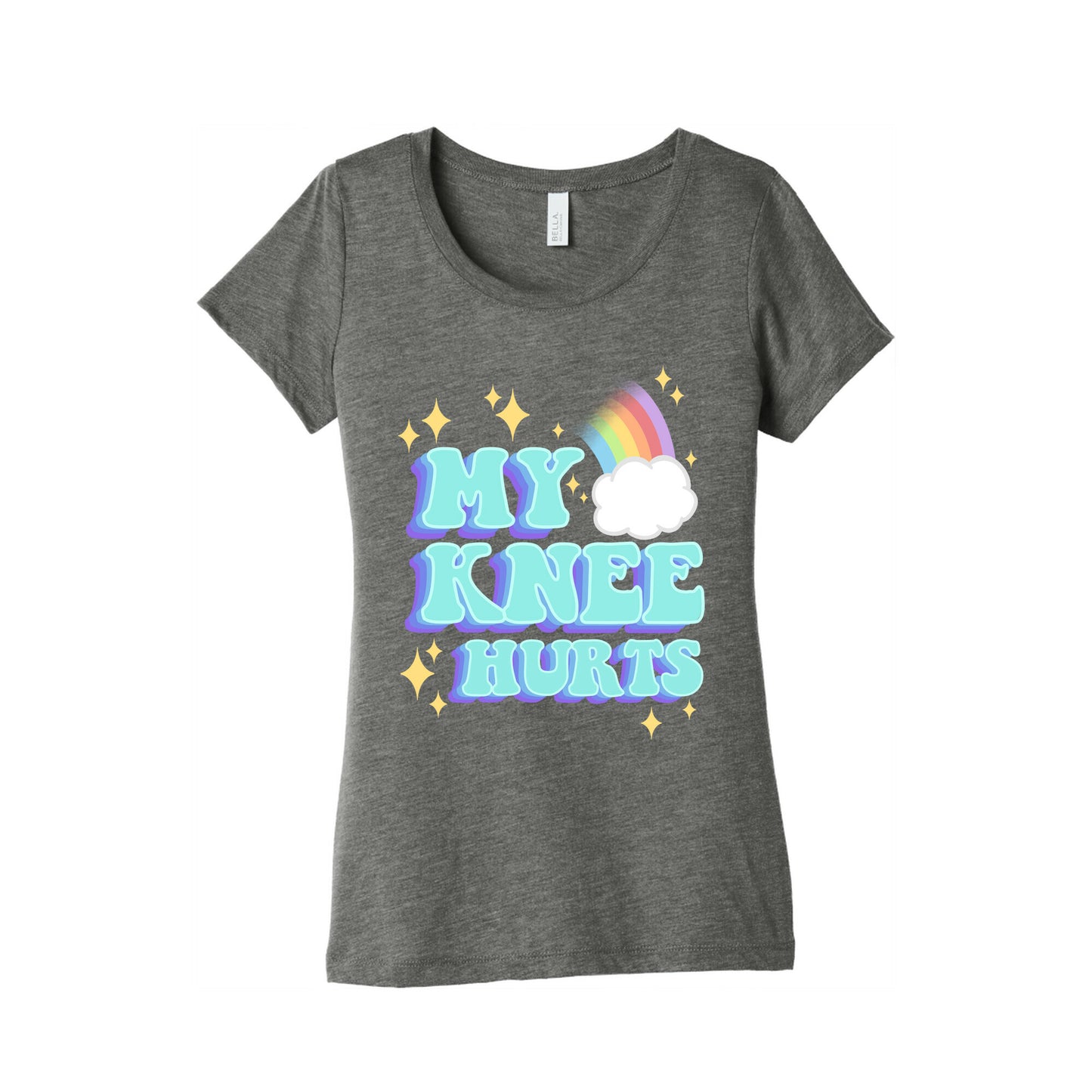 My Knee Hurts Women's Triblend Tee