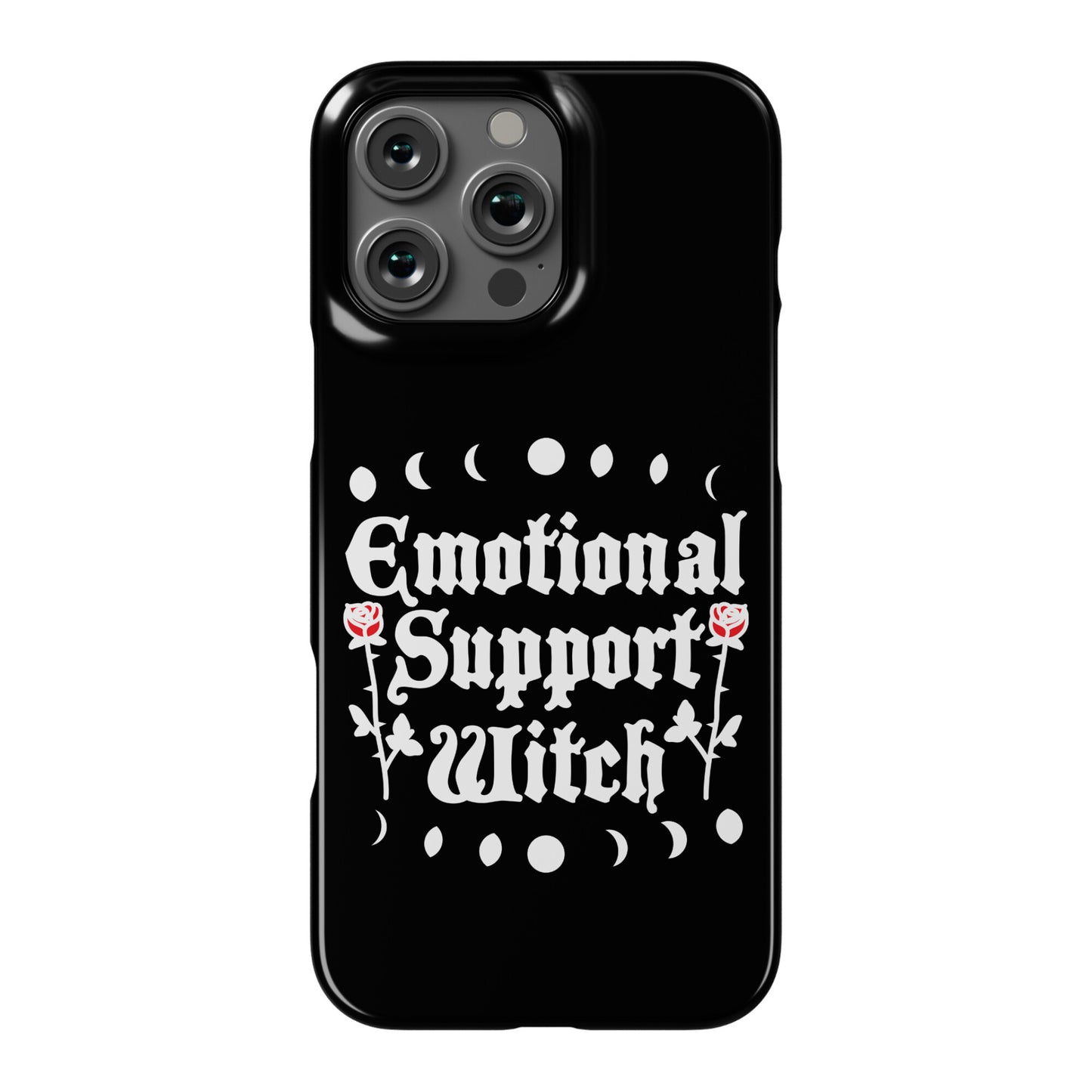 Emotional Support Witch Phone Case