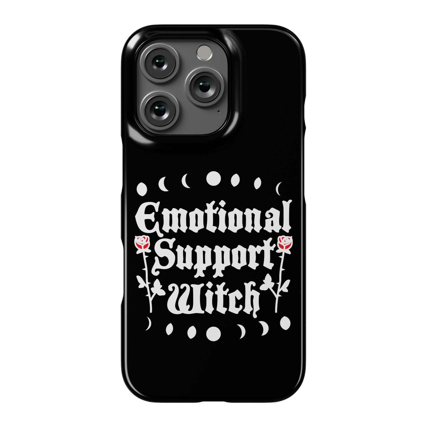 Emotional Support Witch Phone Case