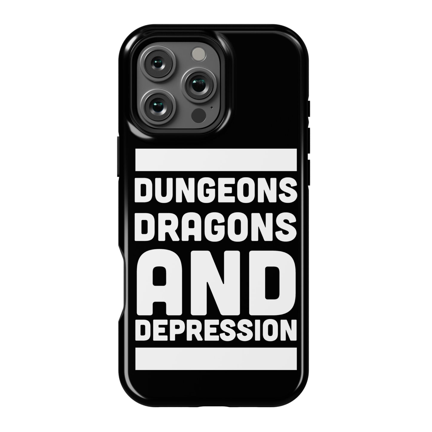 Dungeons, Dragons and Depression Phone Case