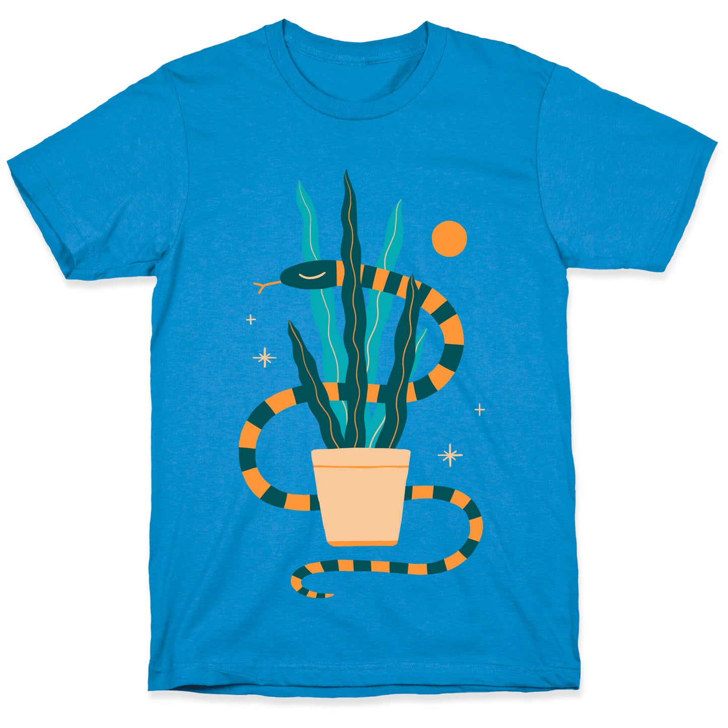 Snake in a Snake Plant T-Shirt
