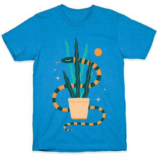 Snake in a Snake Plant T-Shirt