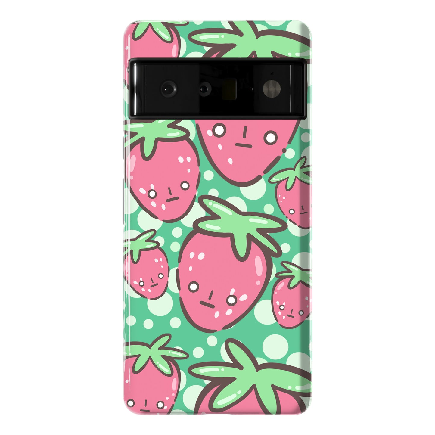 Indifferent Strawberries Phone Case