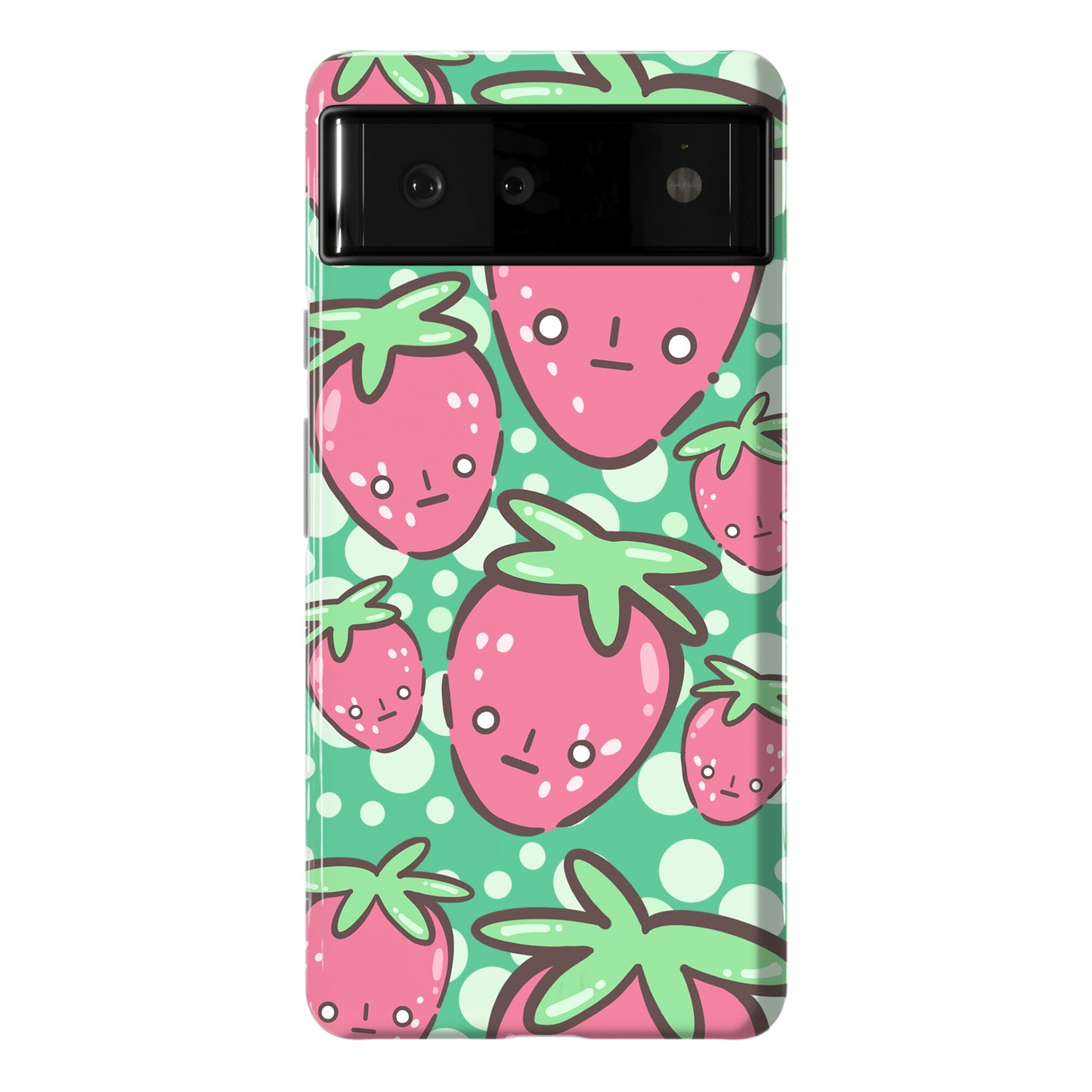 Indifferent Strawberries Phone Case