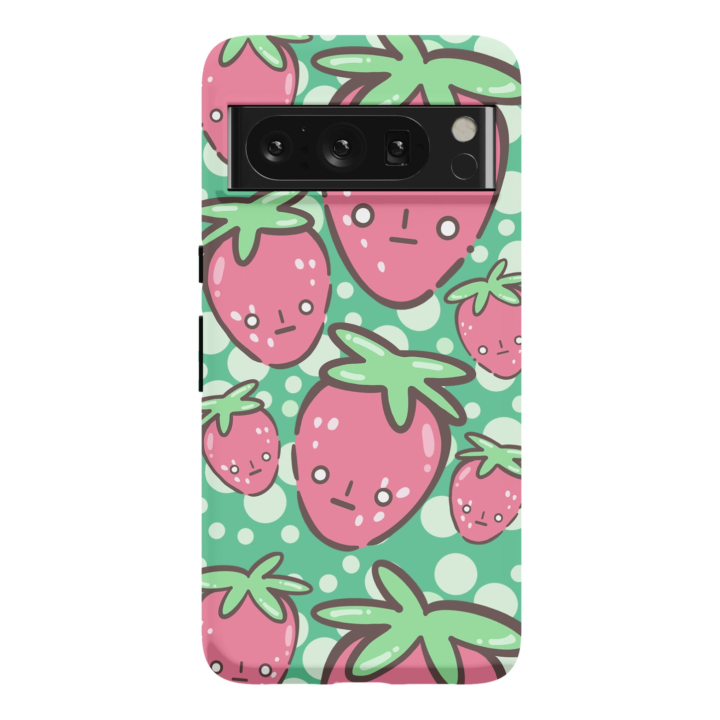 Indifferent Strawberries Phone Case