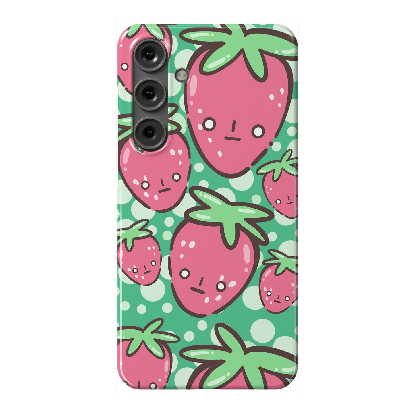 Indifferent Strawberries Phone Case