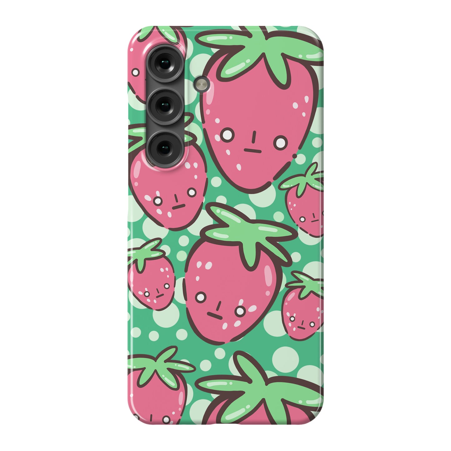 Indifferent Strawberries Phone Case