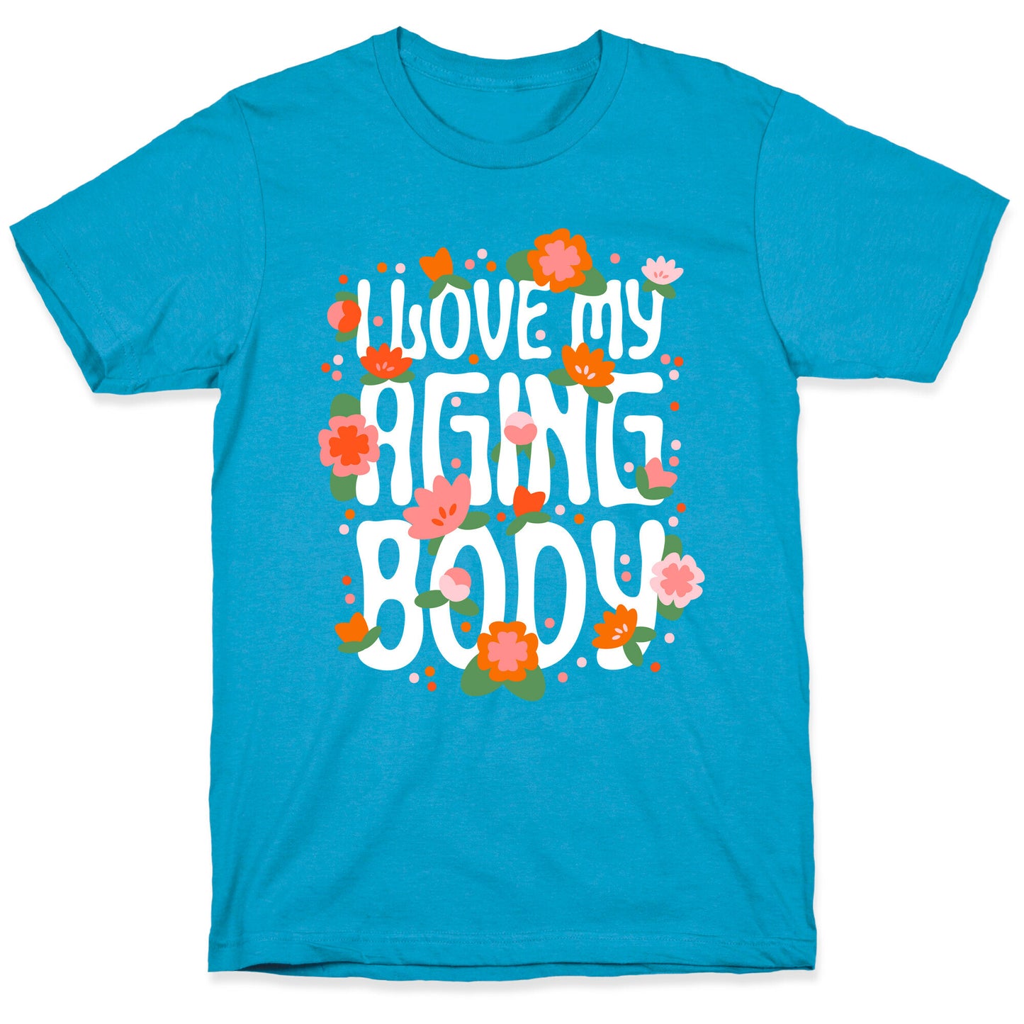 I Love My Aging Body Unisex Triblend Tee