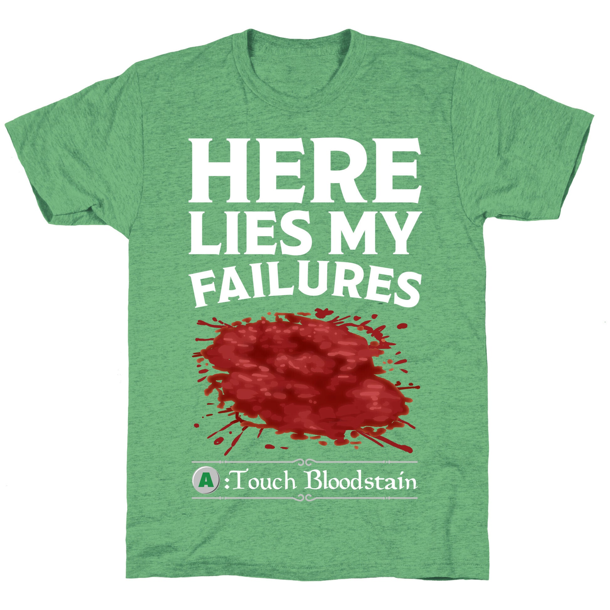 Here Lies My Failures Unisex Triblend Tee