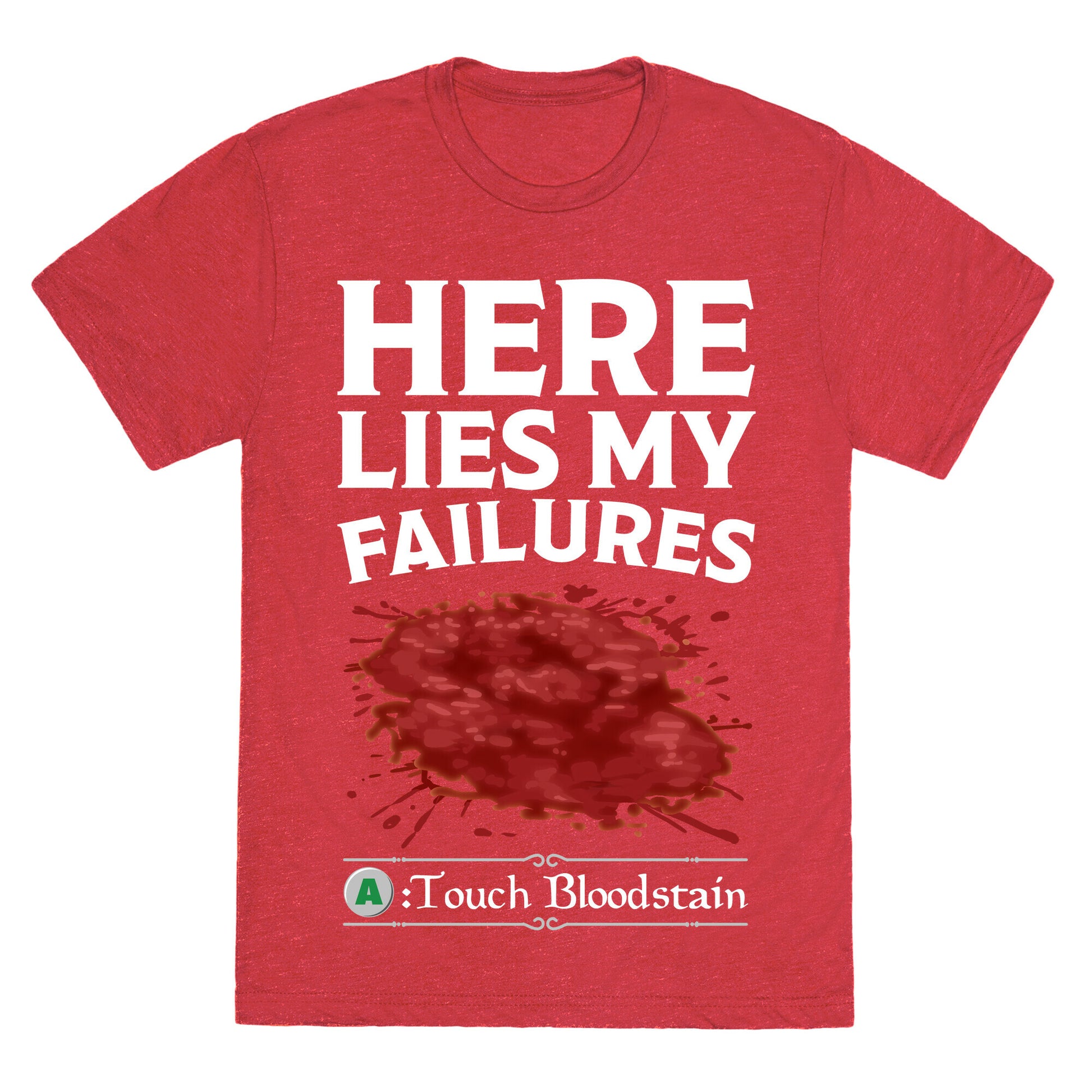 Here Lies My Failures Unisex Triblend Tee