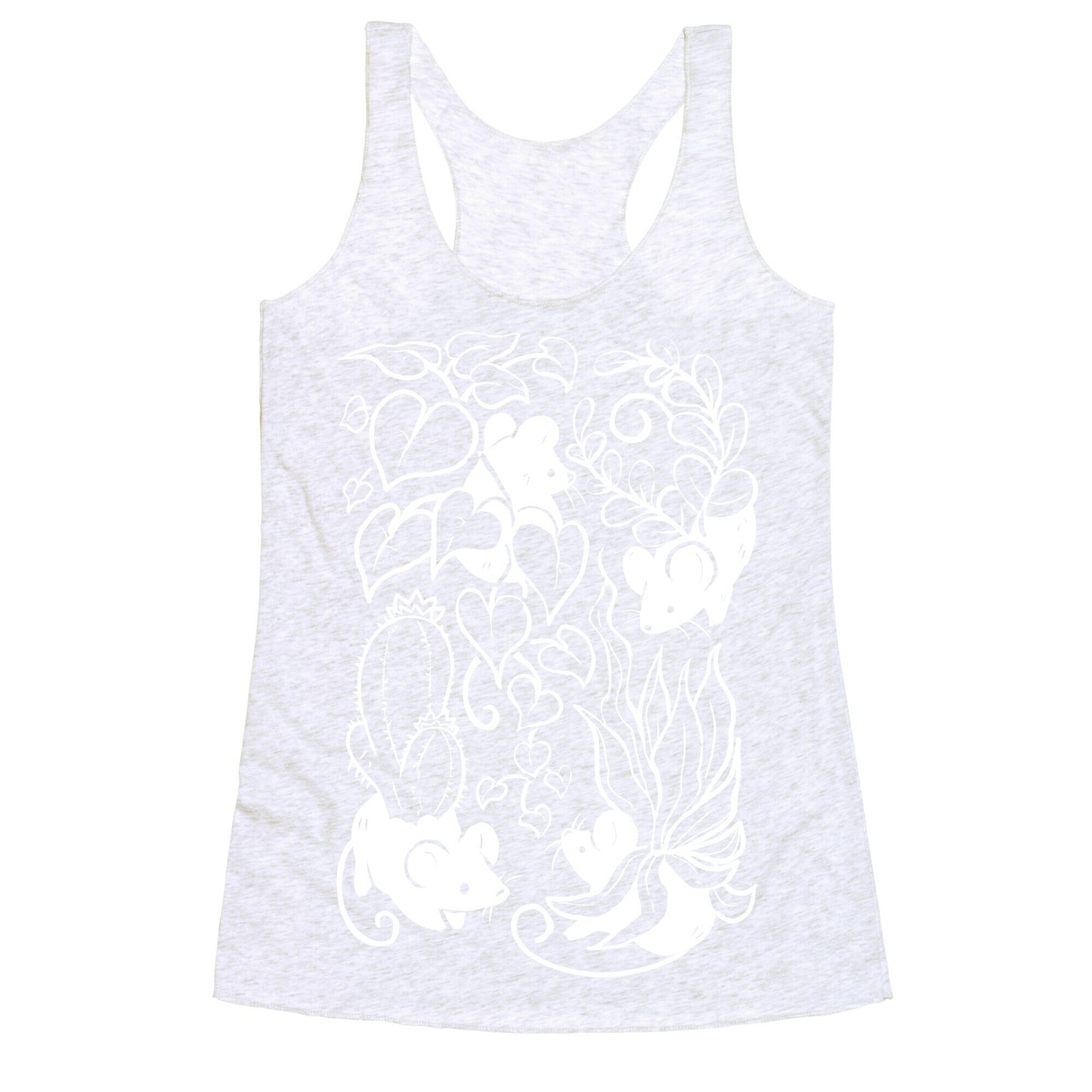 Mouse Plants Racerback Tank