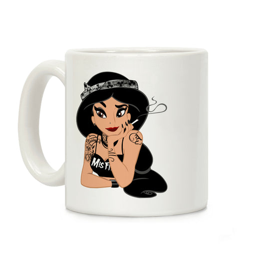 Punk Rock Princess Parody Coffee Mug