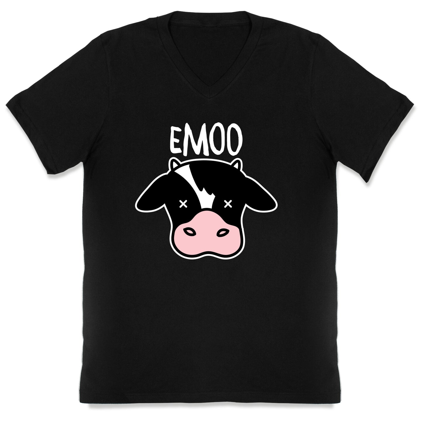Emoo Emo Cow V-Neck